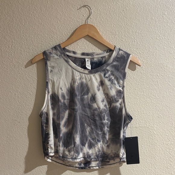90 Degree by Reflex Faded Indigo Tie Dye Tee - Picture 2 of 4